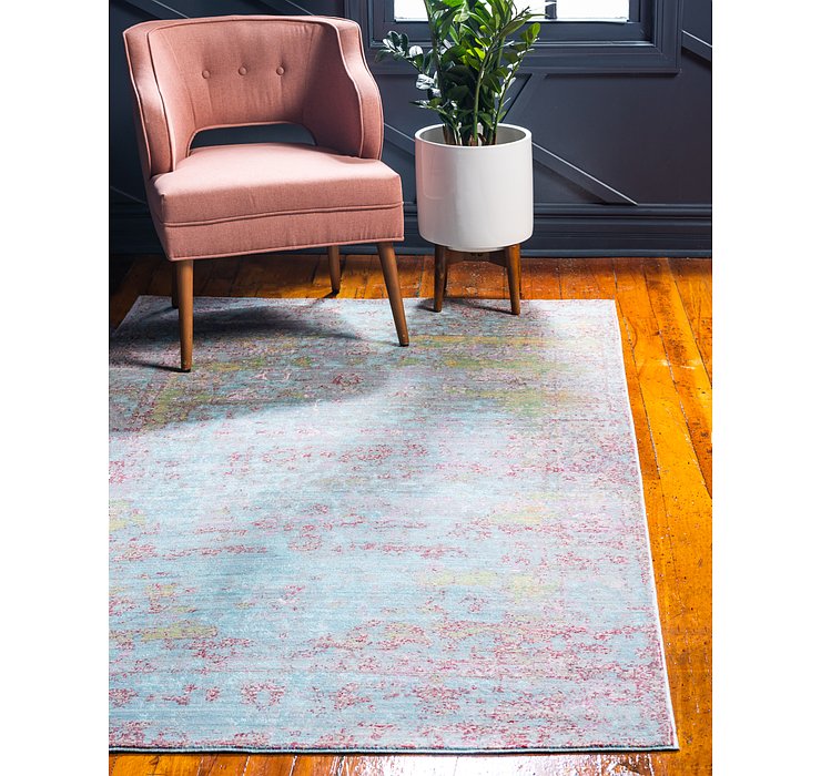 152cm x 245cm Aqua Rug