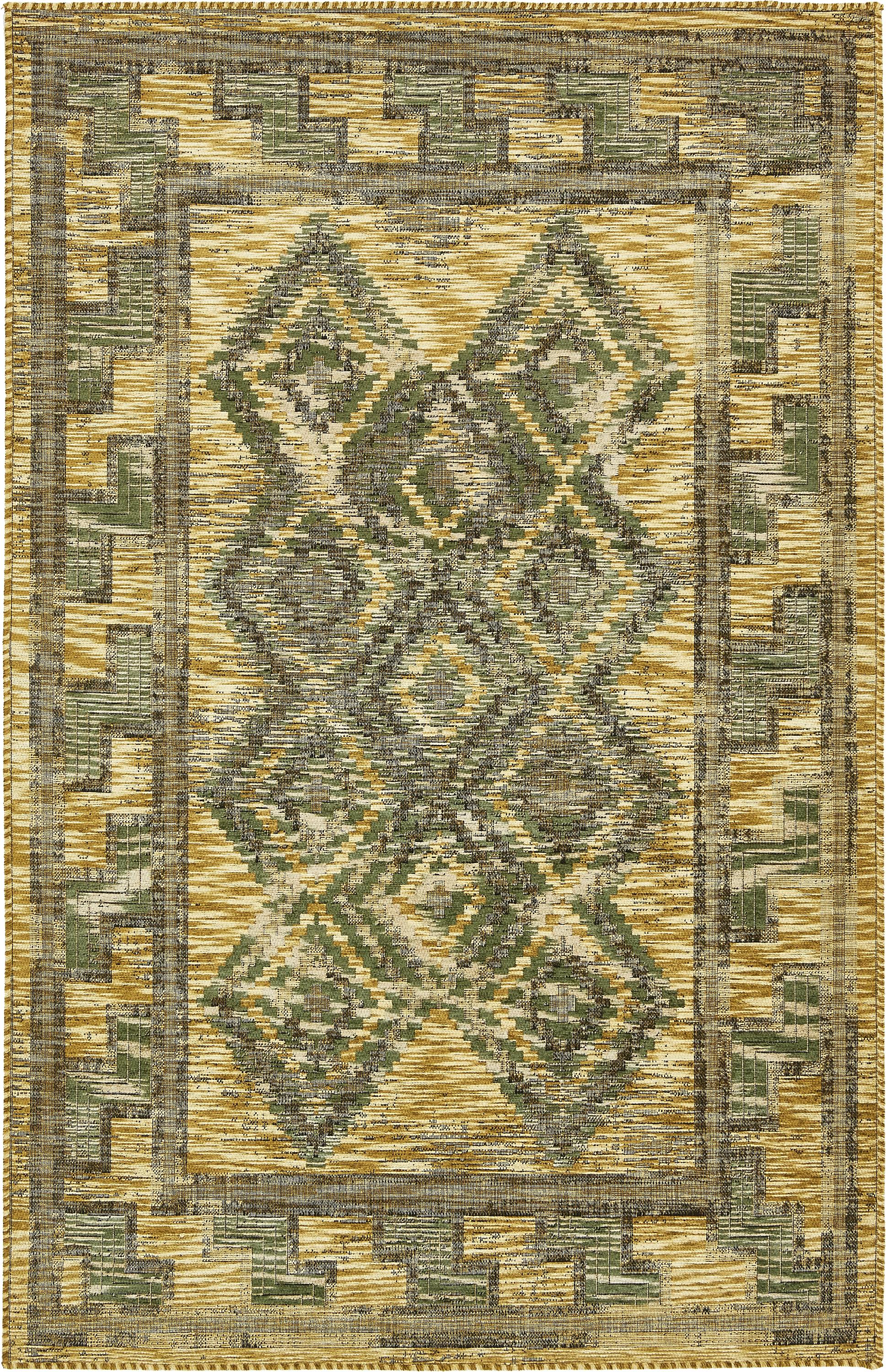 Green 6' x 9' Nomad Rug eSaleRugs