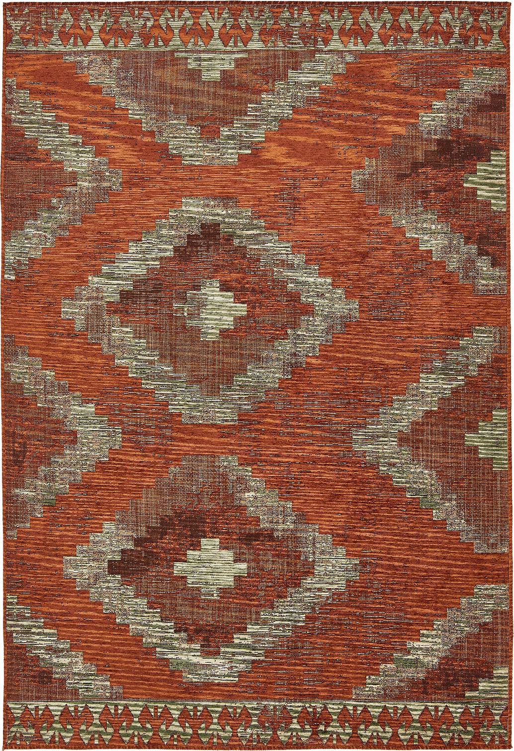 Terracotta 7' x 10' Nomad Rug Area Rugs eSaleRugs