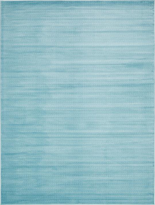 Light Blue 9' x 12' Textured Solid Rug Area Rugs eSaleRugs