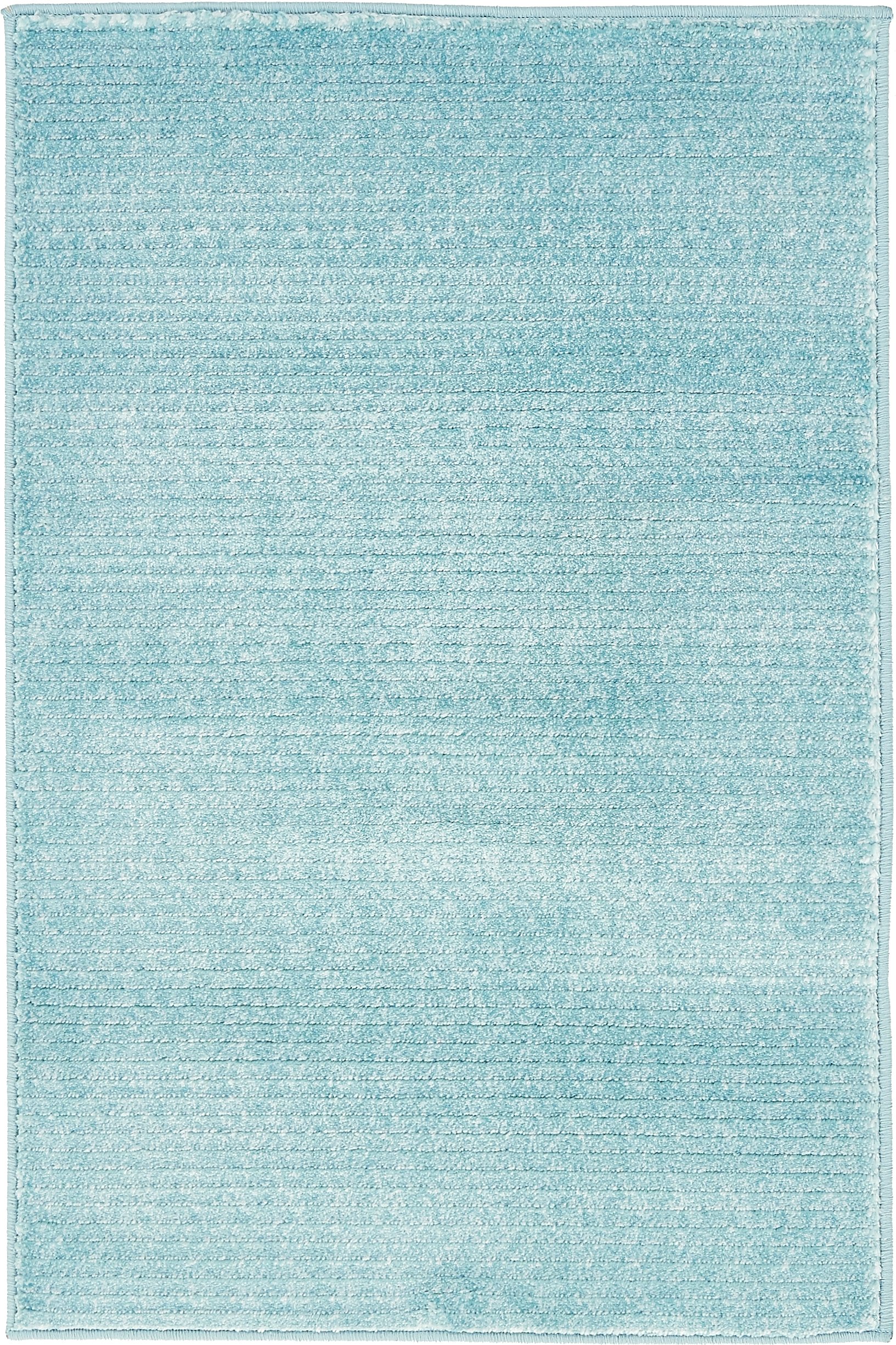 Light Blue 2' x 3' Textured Solid Rug Area Rugs eSaleRugs