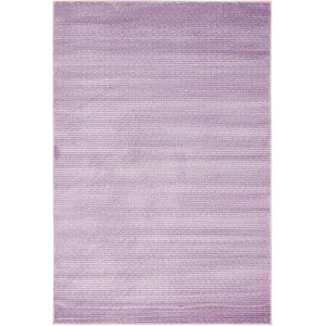 Unique Loom 4' x 6' Textured Solid Rug