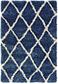 4' x 6' Luxe Trellis Shag Rug thumbnail