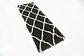 Unique Loom 2' x 6' Opulence Trellis Shag Runner Rug thumbnail image 5