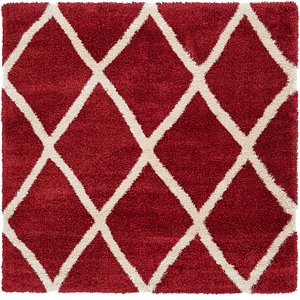 245cm x 245cm Luxe Trellis Shag Squar...
