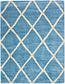 10' x 13' Luxe Trellis Shag Rug thumbnail