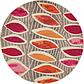 6' x 6' Casablanca Round Rug thumbnail