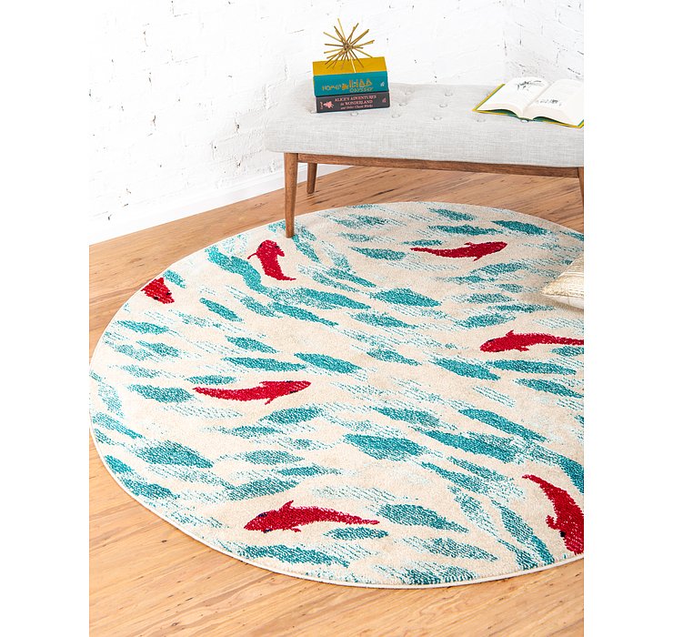8' x 8' Capri Round Rug