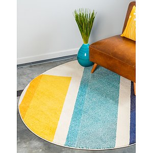 6' x 6' Casablanca Round Rug
