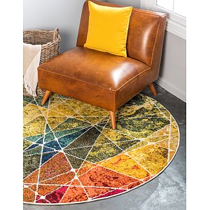 6' x 6' Casablanca Round Rug