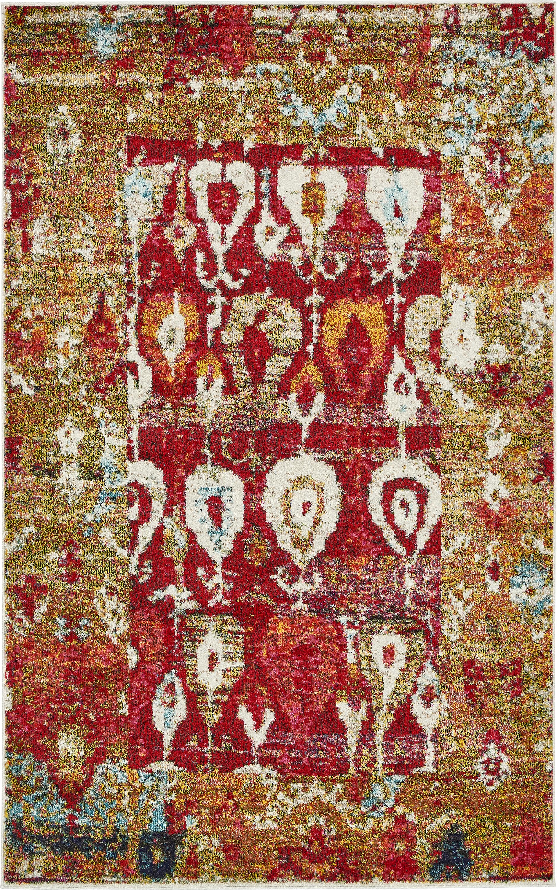 Multicolor 5' x 8' Valencia Rug eSaleRugs