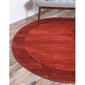 Unique Loom 6' x 6' Del Mar Round Rug