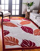 9' x 12' Outdoor Botanical Rug thumbnail