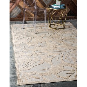 Unique Loom 5' x 8' Outdoor Botanical Rug