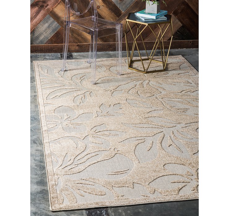 8' x 10' Outdoor Botanical Rug