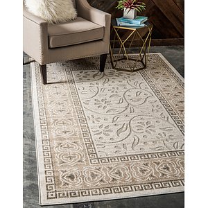 8' x 10' Outdoor Botanical Rug