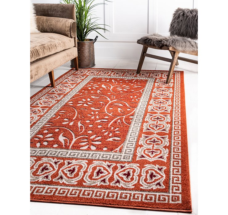 4' x 6' Outdoor Botanical Rug