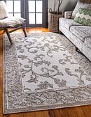 152cm x 245cm Outdoor Botanical Rug thumbnail image 1