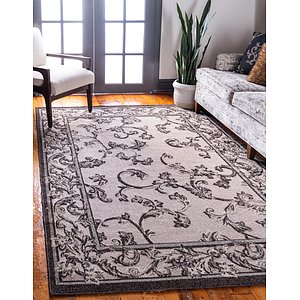 Unique Loom 7' x 10' Outdoor Botanical Rug