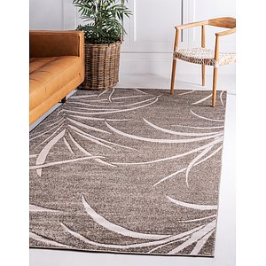 9' x 12' Outdoor Botanical Rug