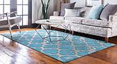 9' x 12' Outdoor Trellis Rug thumbnail