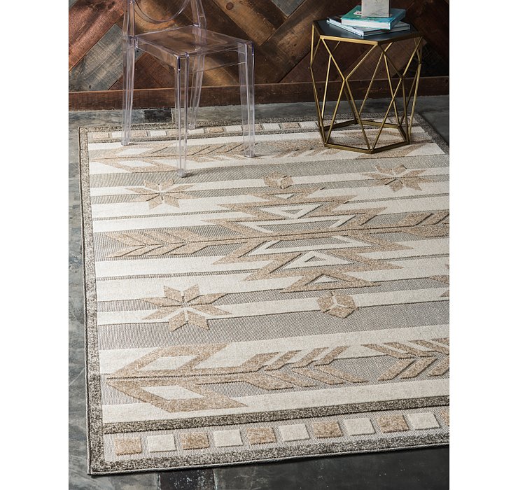 4' x 6' Outdoor Modern Rug