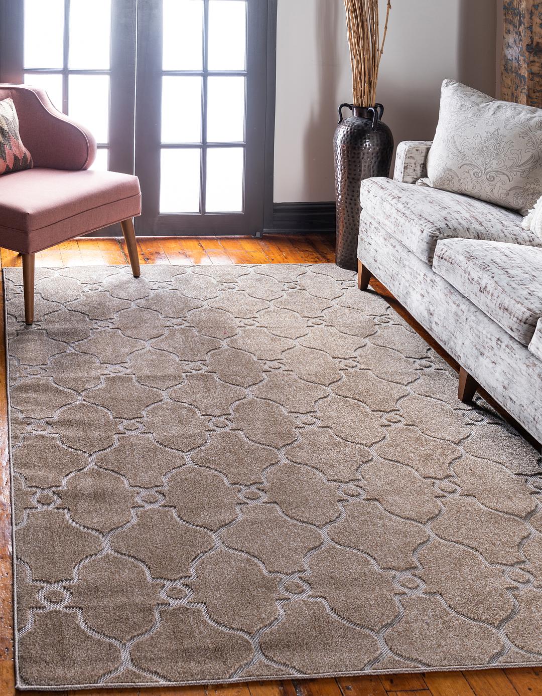 Light Brown 5 X 8 Outdoor Trellis Rug Area Rugs Ca Main 5 X 8 Outdoor Trellis Rug Photo