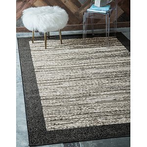 Unique Loom 4' x 6' Outdoor Modern Rug