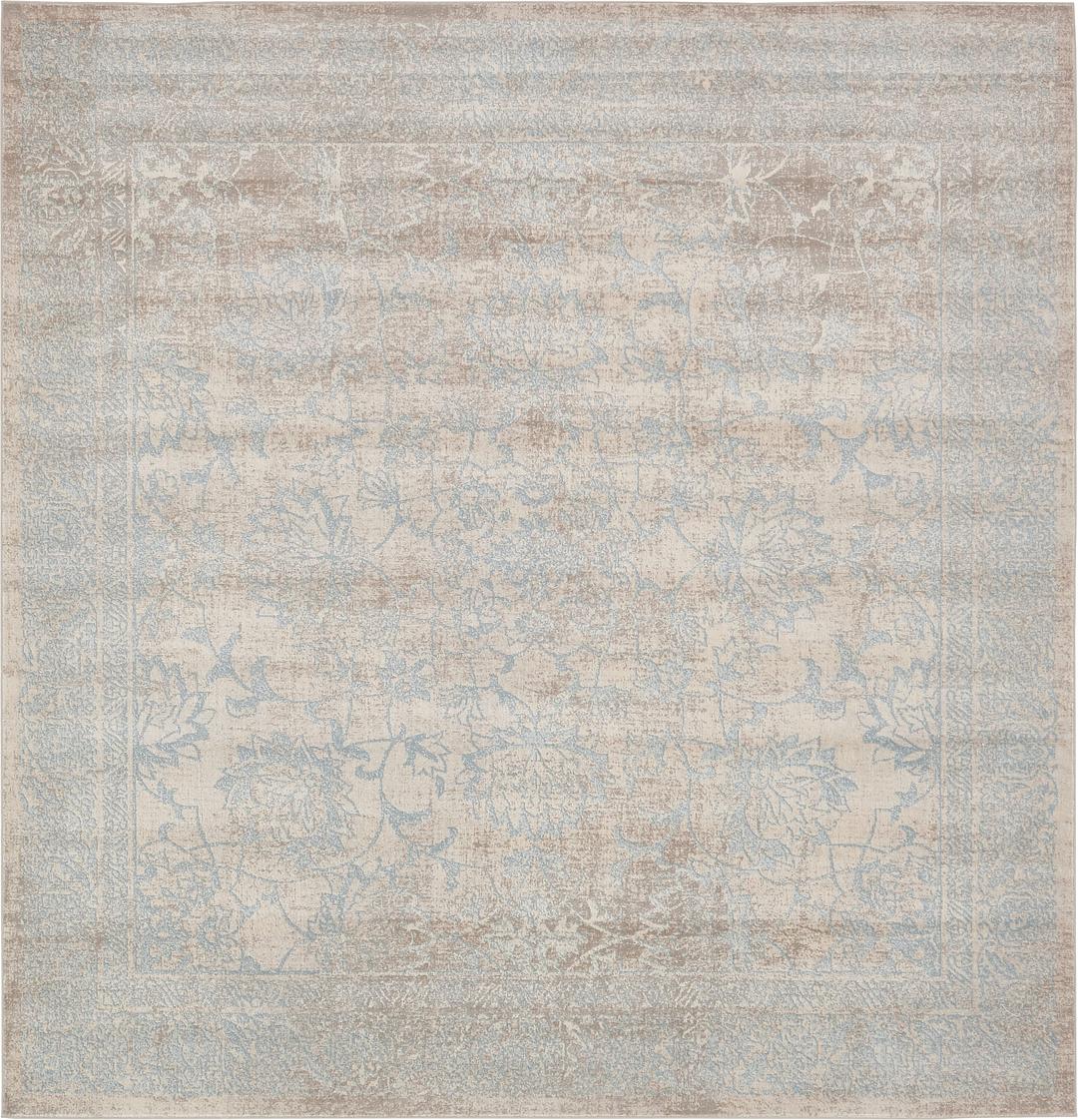 Beige 8' x 8' Restoration Square Rug Area Rugs eSaleRugs