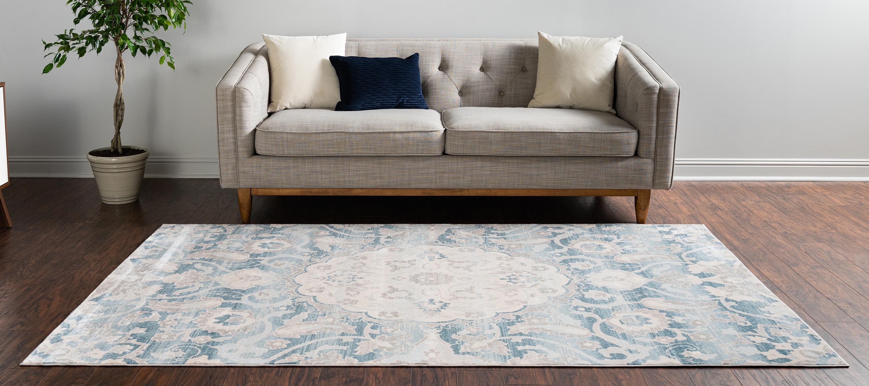 Blue 10' x 13' Restoration Rug Area Rugs eSaleRugs