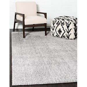 Unique Loom 8' x 10' Studio Solid Shag Rug