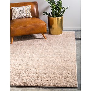 4' x 6' Studio Solid Shag Rug