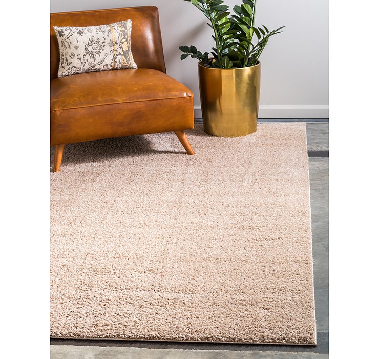 4' x 6' Studio Solid Shag Rug