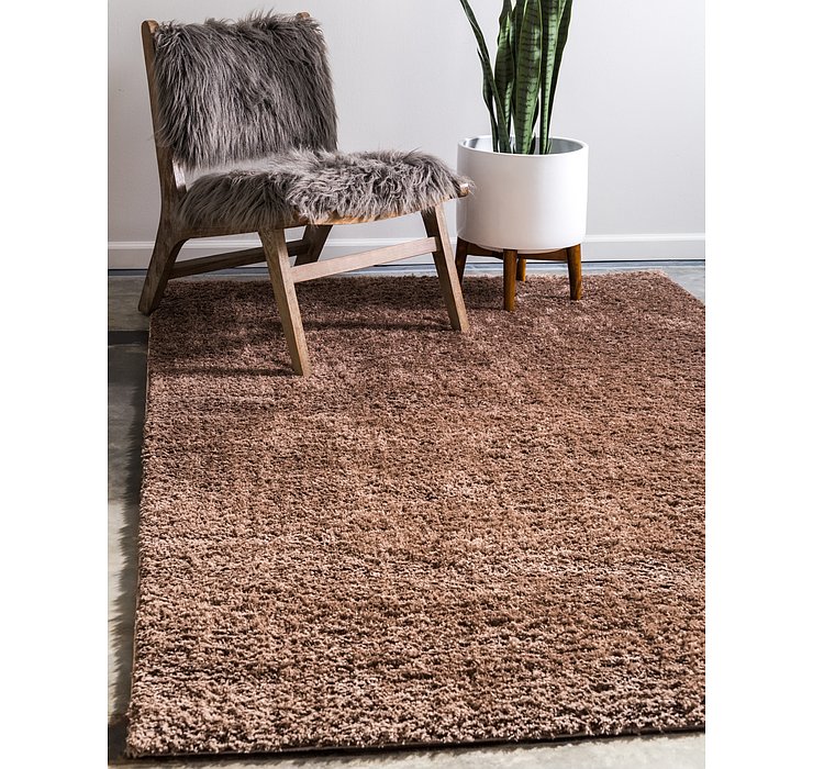 5' x 8' Studio Solid Shag Rug