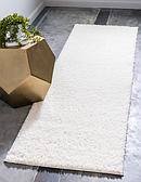 2' 7 x 10' Studio Solid Shag Runner Rug thumbnail