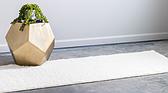 2' 7 x 10' Studio Solid Shag Runner Rug thumbnail