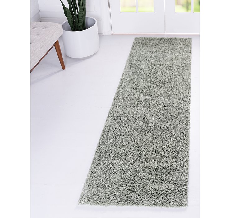 2' 7 x 10' Studio Solid Shag Runne...