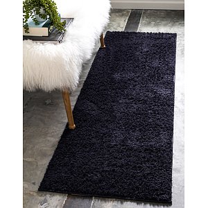 2' 7 x 10' Studio Solid Shag Runne...