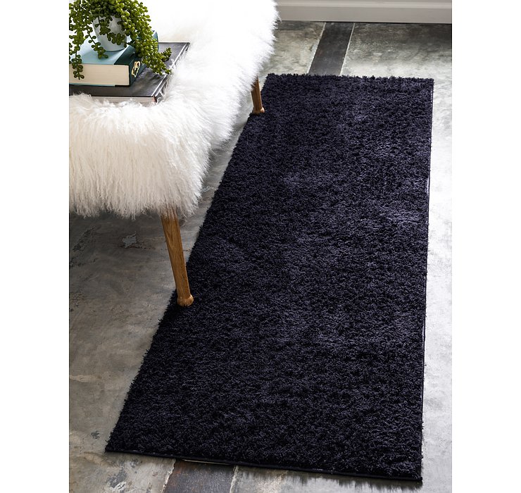 2' x 6' 7 Studio Solid Shag Runne...