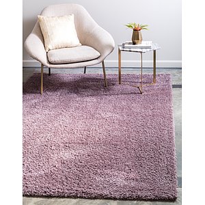 Unique Loom 9' x 12' Studio Solid Shag Rug
