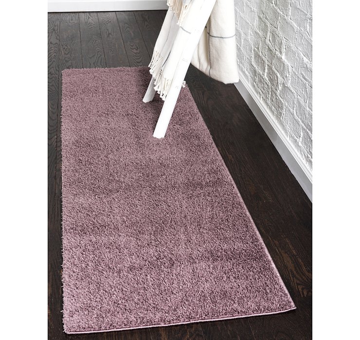 2' x 6' 7 Studio Solid Shag Runne...