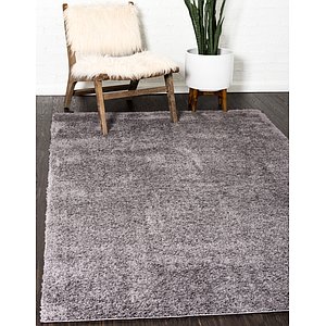 Unique Loom 8' x 10' Studio Solid Shag Rug