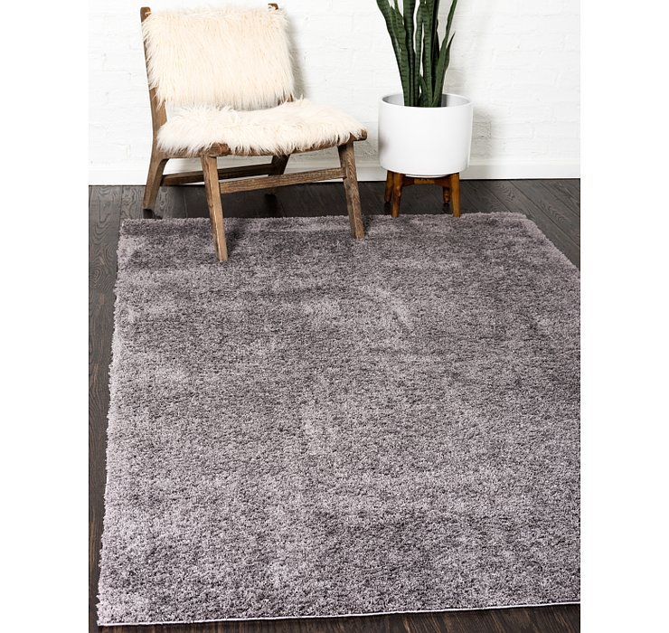 4' x 6' Studio Solid Shag Rug