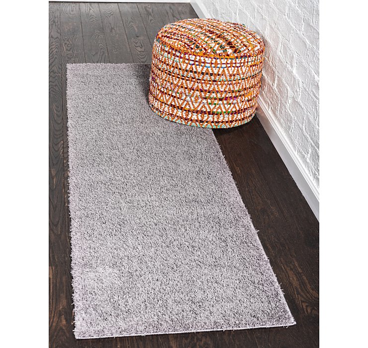 2' x 6' 7 Studio Solid Shag Runne...