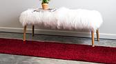 2' 7 x 10' Studio Solid Shag Runner Rug thumbnail