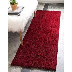 Unique Loom 2' 7 x 10' Studio Solid Shag Runne...