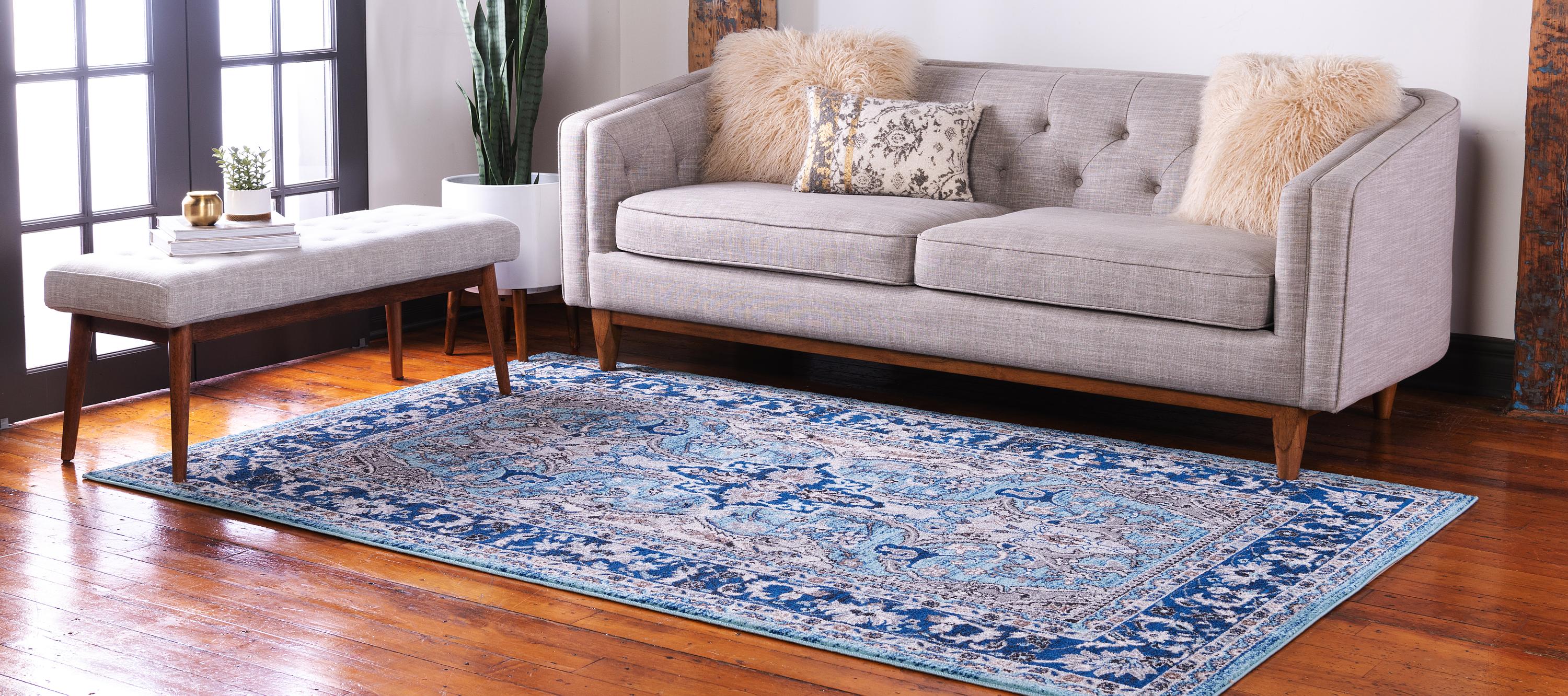 Blue 9' x 12' Heritage Rug Rugs.ca