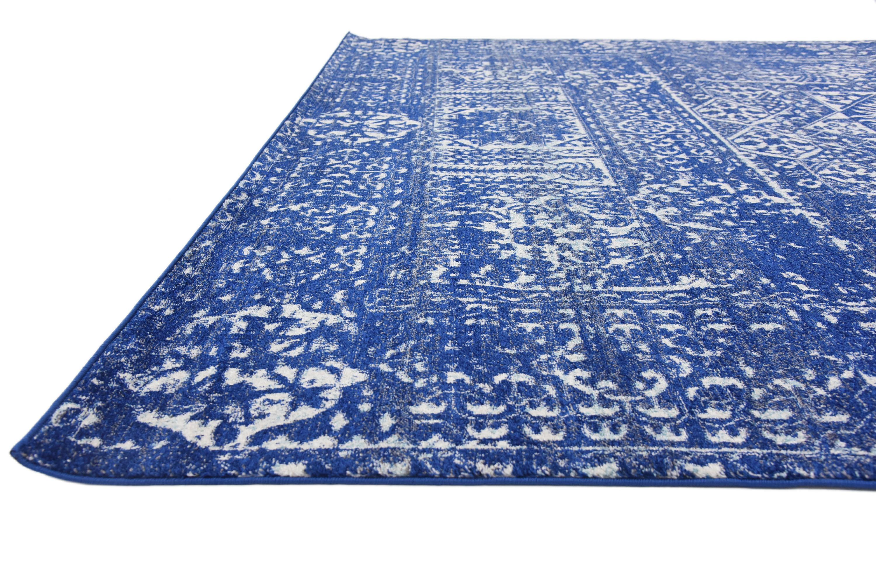 Royal Blue 9' x 12' Heritage Rug eSaleRugs