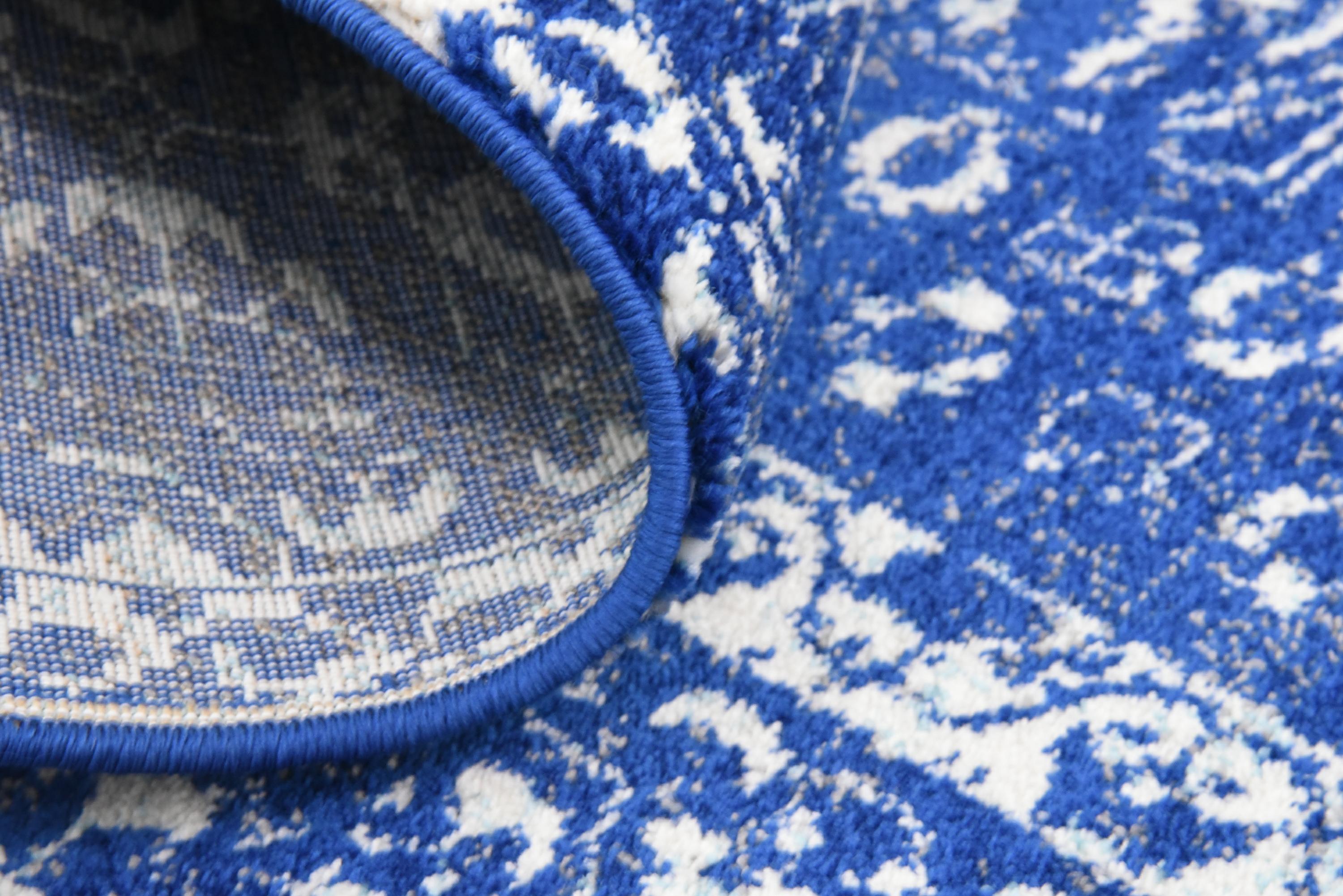 Royal Blue 8' x 10' Heritage Rug eSaleRugs