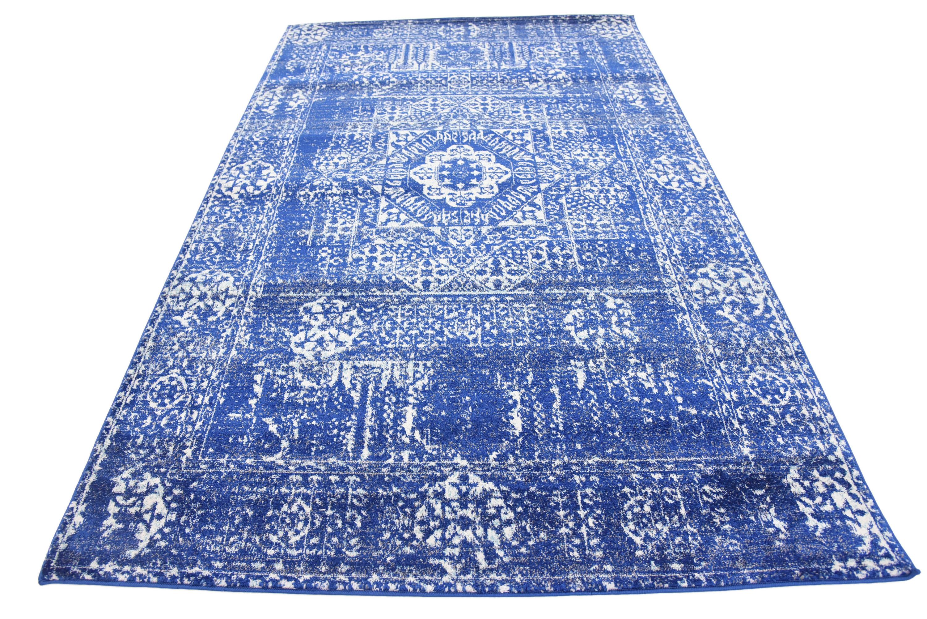 Royal Blue 5' x 8' Heritage Rug Rugs.ca